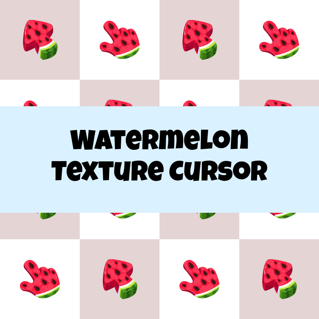 Preview Watermelon Texture cursor custom cursor pack