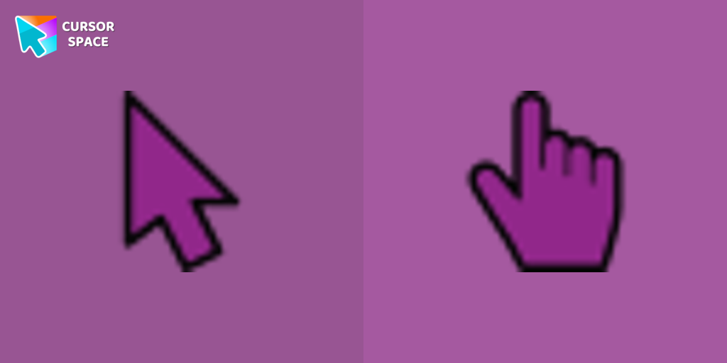 Custom Cursor Purple